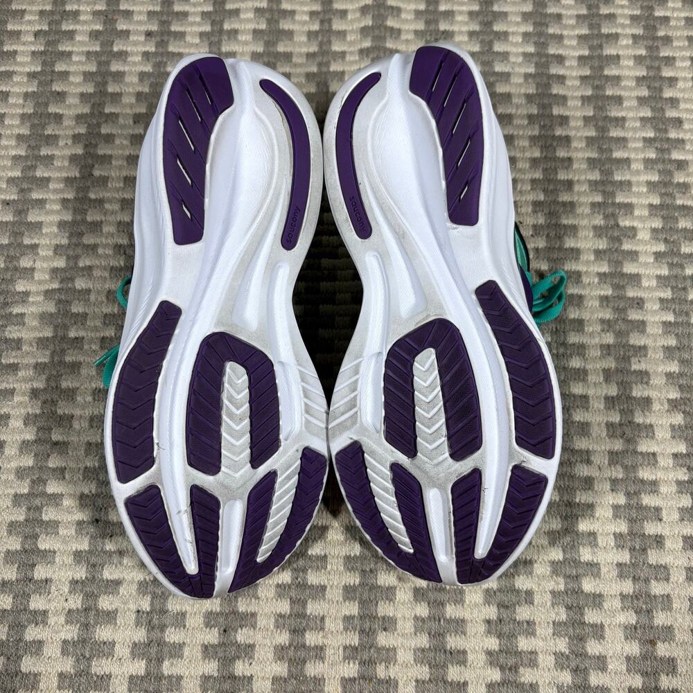 Saucony Ride 15 Womens Running Shoes Size 6.5 Mint Green PWRRUN Cushion - Picture 5 of 6